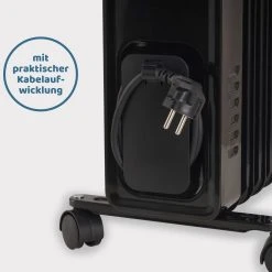 STAHLMANN Radiator ZR201 Schwarz 1500W -BRB-Lagertechnik Geschäft 8600153300 3941 prod 006