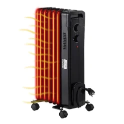 STAHLMANN Radiator ZR17 Schwarz 1500W