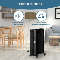 STAHLMANN Radiator ZR17 Schwarz 1500W -BRB-Lagertechnik Geschäft 8600153300 3978 prod 004