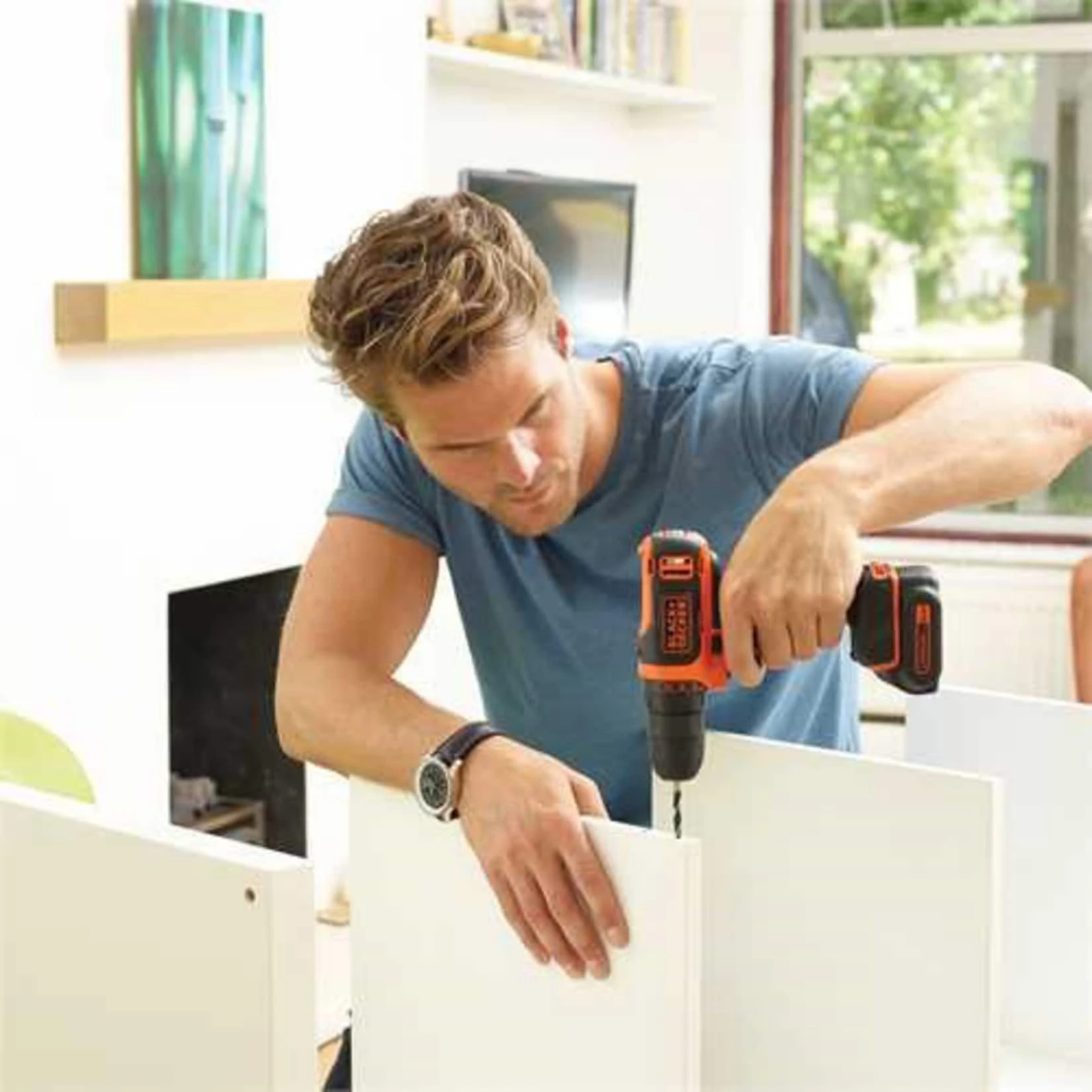 Black & Decker BLACK+DECKER Bohrschrauber Akku-Bohrschrauber BDCDD12KB, 10,8Volt 4 Black & Decker BLACK+DECKER Bohrschrauber Akku-Bohrschrauber BDCDD12KB, 10,8Volt – Bild 4