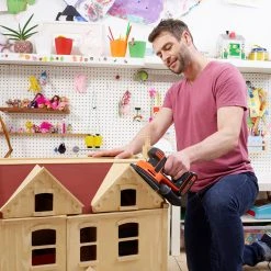 Black & Decker BLACK+DECKER Deltaschleifer Akku-Dreieckschleifer Mouse BDCDS18N, 18Volt -BRB-Lagertechnik Geschäft 8600269300 1364849 prod 003