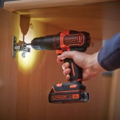 Black & Decker BLACK+DECKER Schlagbohrschrauber Akku-Schlagbohrschrauber BDCHD18S1KA, 18Volt -BRB-Lagertechnik Geschäft 8600269300 1577069 prod 006