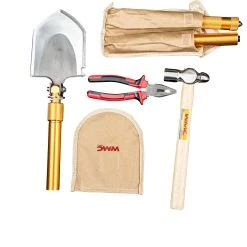 WMC Tools Werkzeugsatz 65-teilig Im Hocker Werkzeugset Heimwerker Werkzeug Set Tritthocker -BRB-Lagertechnik Geschäft 8600290900 25172 prod 006