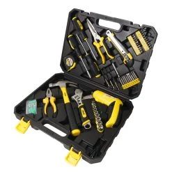 WMC Tools Werkzeugkoffer 110-teilig Heimwerker Werkzeugkasten Werkzeug Set Universalwerkzeugkoffer