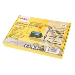 WMC Tools Heimwerker Werkzeugset 49-teilig Werkzeugsatz Werkzeug Set Werkstatt Haushalt Heimwerker Grundausstattung -BRB-Lagertechnik Geschäft 8600290900 30369 prod 003