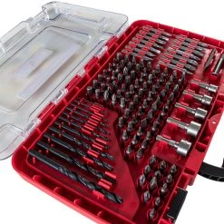 WMC TOOLS Bitkasten Bohrer Bitset Bitsatz Profi Bit Set Werkzeugset Heimwerker 120-teilig Haushalts Werkzeug Set Stecknuss Bits -BRB-Lagertechnik Geschäft 8600290900 30494 prod 005