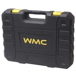 WMC Tools Werkzeugkoffer 104-teilig Werkzeug Handwerker Steckschlüsselsatz Heimwerker Zange Cuttermesser Schraubendreher Multifunkionswerkzeug -BRB-Lagertechnik Geschäft 8600290900 31700 prod 005