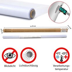 Eyepower Fensterfolie 90x200 Cm Milchglas Blickdicht Sonnenschutz Selbstklebend Statisch 8 Eyepower Fensterfolie 90x200 Cm Milchglas Blickdicht Sonnenschutz Selbstklebend Statisch -BRB-Lagertechnik Geschäft 8600295800 3695 prod 003