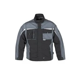 TERRATREND Job Revolution Herren Jacke, 52, Schwarz/ Grau