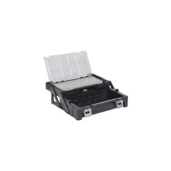 Allit Werkzeugkoffer Mit Herausnehmbaren Einsatzboxen McPlus Flex >C< 22, Sw./grau -BRB-Lagertechnik Geschäft 8600298500 94307 prod 003