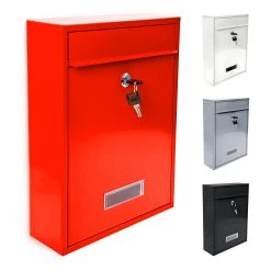 Relaxdays Briefkasten Design 35 Cm Farbauswahl -BRB-Lagertechnik Geschäft 8600323900 1001741546 prod 005