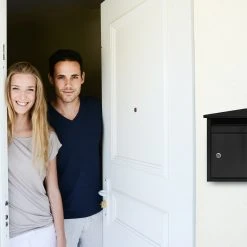 Relaxdays Briefkasten Eisen Schwarz -BRB-Lagertechnik Geschäft 8600323900 100185140 prod 003