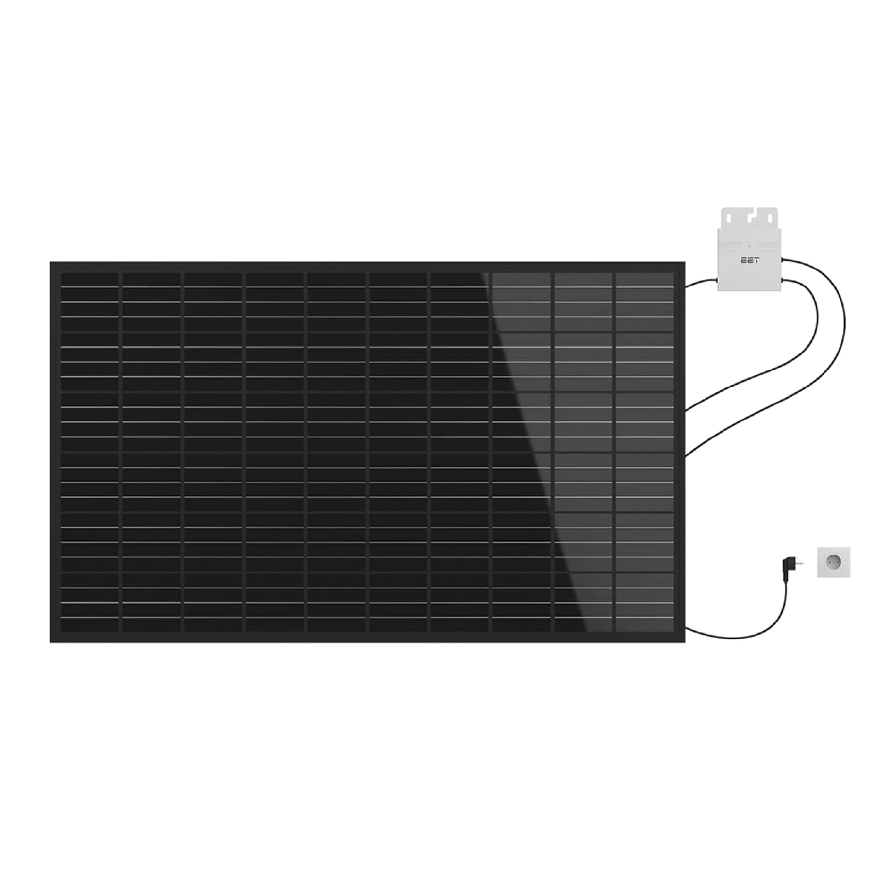 EET Solaranlage LightMate Garten - Plug-in Photovoltaik System Mit Schukokabel 1 EET Solaranlage LightMate Garten - Plug-in Photovoltaik System Mit Schukokabel