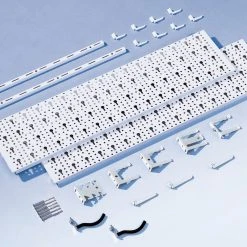 DIY Element System GmbH Element System Werkzeug-Aufhängeset 28tlg.weiß Lochwand Werkstattordnung Regal-System