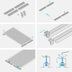 EET Solaranlage LightMate Wand - Plug-in Photovoltaik System Mit Schukokabel 11 EET Solaranlage LightMate Wand - Plug-in Photovoltaik System Mit Schukokabel -BRB-Lagertechnik Geschäft 8600335800 49338 prod 006