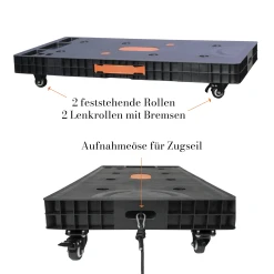 TECH-CRAFT® 5-in-1 Werkbank Werktisch Montagetritt Montageliege Universal-Werkbank -BRB-Lagertechnik Geschäft 8600335800 49548 prod 006