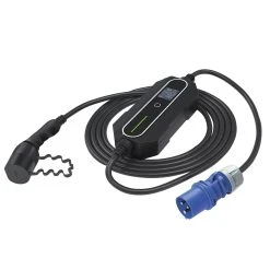 EM2GO Portabler AC Charger 1.4kW 6A Fixiert , CEE Blau Ideal Für Camping !