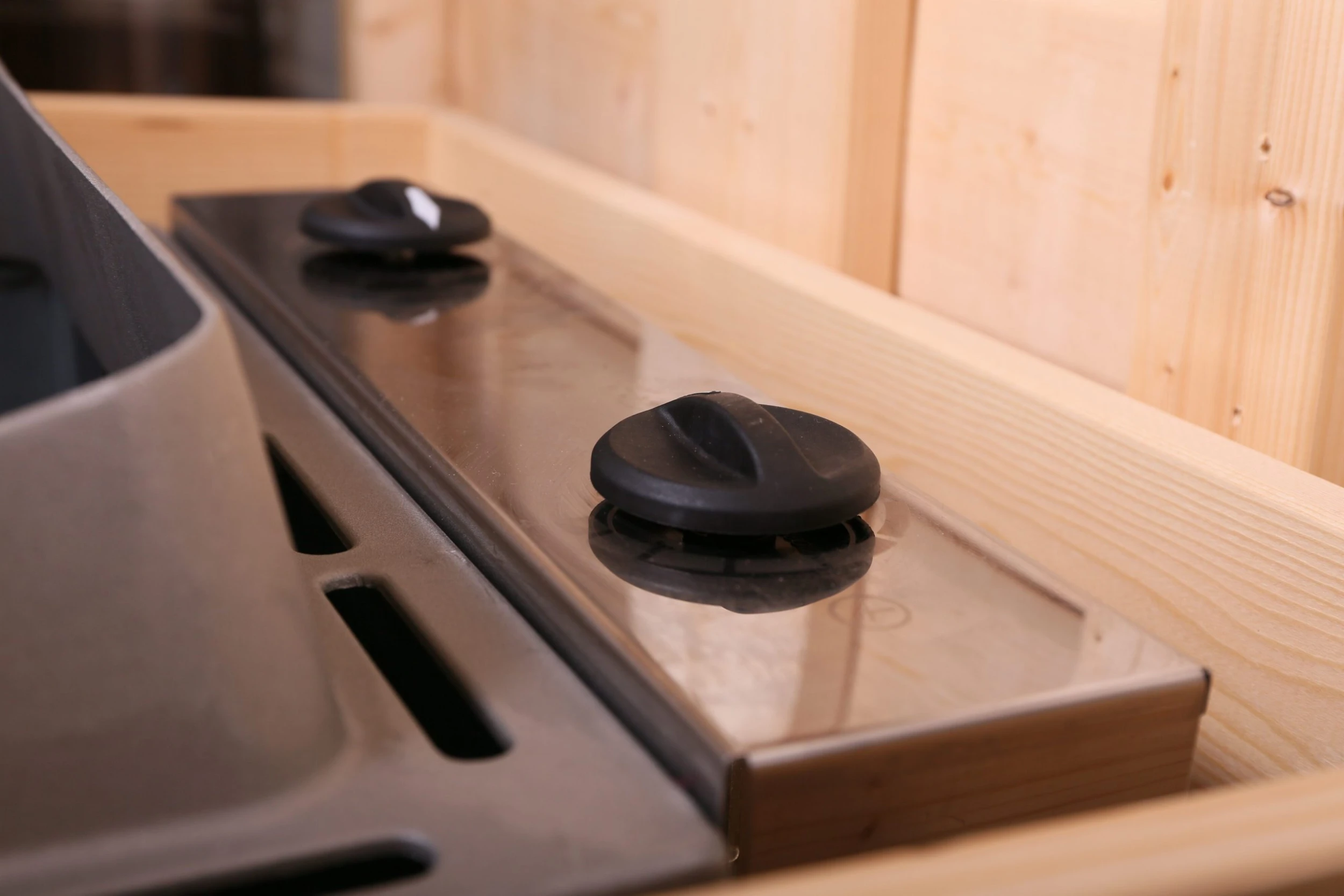 Karibu Saunaofen Mit Integrierter Steuerung 9 KW Edelstahl 2 Karibu Saunaofen Mit Integrierter Steuerung 9 KW Edelstahl – Bild 2