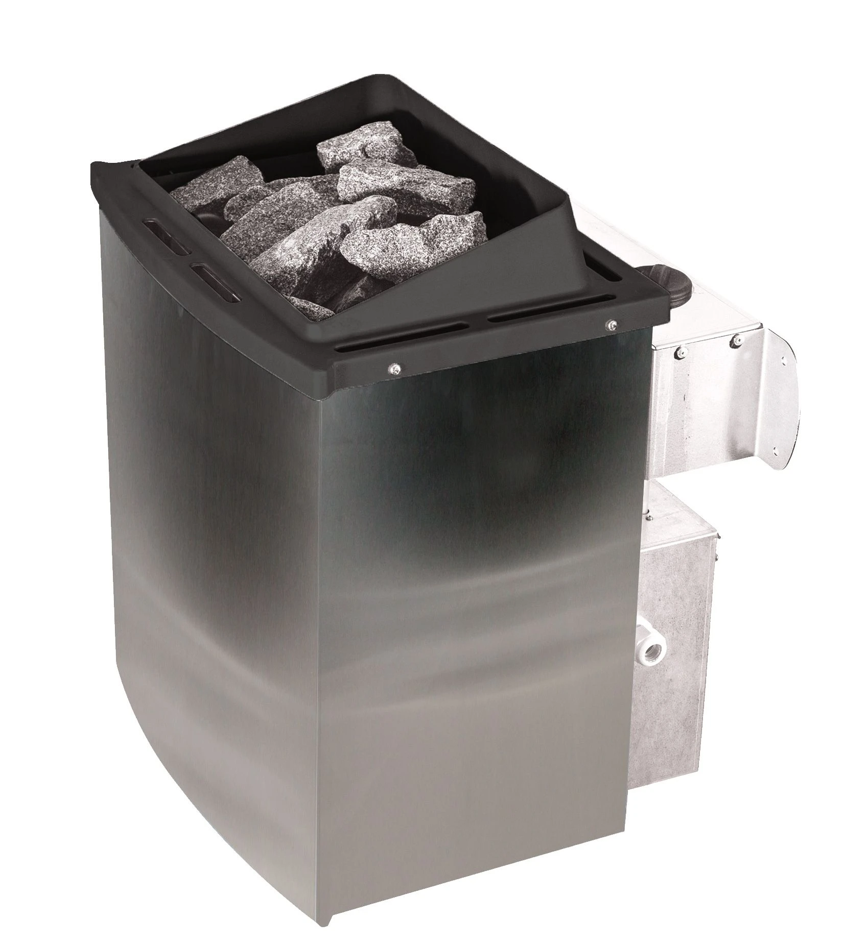 Karibu Saunaofen Für Interne Steuerung 4,5 KW SET Mit Steinen 1 Karibu Saunaofen Für Interne Steuerung 4,5 KW SET Mit Steinen