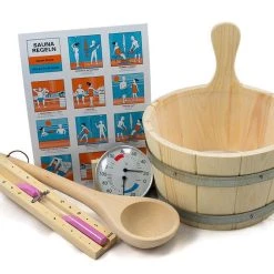 Karibu Zubehörset Sauna Classic 6-teilig