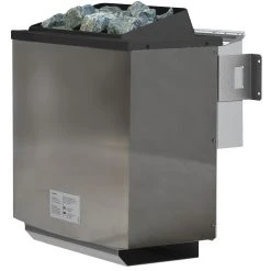 Karibu Saunahaus "Ondo" 1 SET Terragrau Mit Ofen 9 KW Bio Ext. Strg, Kabel, Dachfolie, Fenster -BRB-Lagertechnik Geschäft 8600335800 54701 prod 003