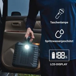 BALDERIA Stromgenerator Power Cube PPS300 Tragbare Powerstation 231Wh 9 BALDERIA Stromgenerator Power Cube PPS300 Tragbare Powerstation 231Wh -BRB-Lagertechnik Geschäft 8600335800 55003 prod 004