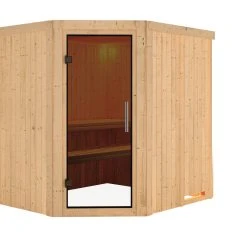 Karibu Sauna "Mitchell" SET Naturbelassen Ohne Ofen -BRB-Lagertechnik Geschäft 8600335800 55732 prod 003