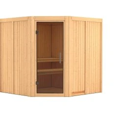 Karibu Sauna "San Rafael" SET Naturbelassen Ohne Ofen -BRB-Lagertechnik Geschäft 8600335800 55735 prod 003