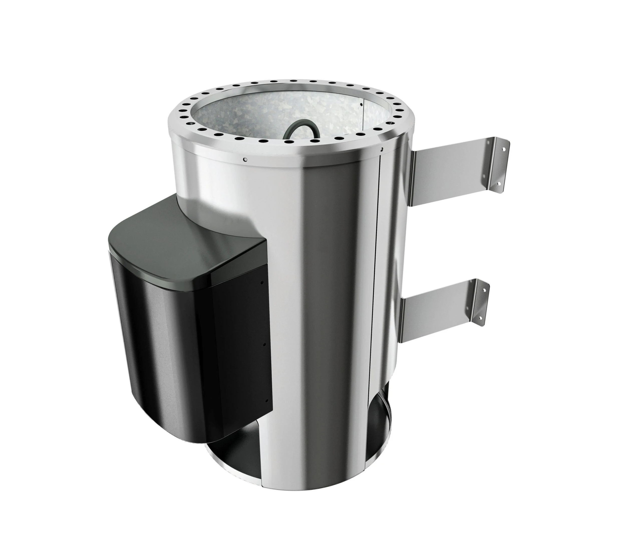 Karibu Sauna "View 1" SET Naturbelassen 3,6kW Ofen Finnisch 6 Karibu Sauna "View 1" SET Naturbelassen 3,6kW Ofen Finnisch – Bild 6