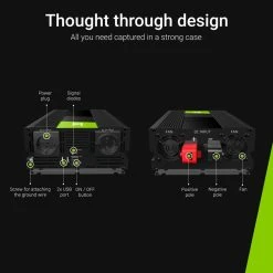 Green Cell Wechselrichter Spannungswandler 12V 2000W/4000W 11 Green Cell Wechselrichter Spannungswandler 12V 2000W/4000W -BRB-Lagertechnik Geschäft 8600338700 74407 prod 006