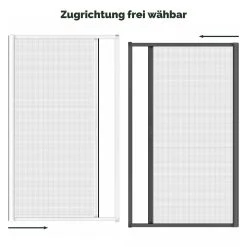 Nematek® Insektenschutz Rollo Für Türen - Mückenschutz Fliegengitter Rollo Mit Aluminium Rahmen Für Balkontür -BRB-Lagertechnik Geschäft 8600340800 22710 prod 004