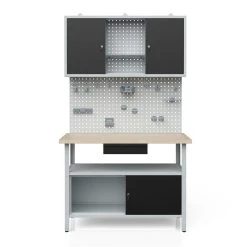 Oskar Werkstatteinrichtung Werkbank Werkzeugschrank Lochwand Hängeschrank