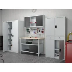 Oskar Werkstatteinrichtung Werkbank Werkzeugschrank Lochwand Hängeschrank 11 Oskar Werkstatteinrichtung Werkbank Werkzeugschrank Lochwand Hängeschrank -BRB-Lagertechnik Geschäft 8600343700 19219 prod 006