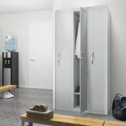 Oskar Schließfachschrank Spind Wertfach Metall Schrank Metallspind Umkleideschrank -BRB-Lagertechnik Geschäft 8600343700 20025 prod 005