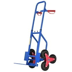 Juskys Treppensackkarre Klappbar Treppensteiger Mit Hartgummireifen & Stahlrahmen Sackkarre