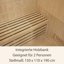 Artsauna Saunakabine Tampere Mit Harvia Ofen – 2 Personen – Hemlock Holz & Glasfront – Inkl. Zubehör 9 Artsauna Saunakabine Tampere Mit Harvia Ofen – 2 Personen – Hemlock Holz & Glasfront – Inkl. Zubehör -BRB-Lagertechnik Geschäft 8600348200 73586287 prod 004