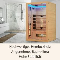 Artsauna Infrarotkabine Kiruna120 Dual Technologie – 5 Vollspektrumstrahler & 3 Flächenstrahler -BRB-Lagertechnik Geschäft 8600348200 73586611 prod 003
