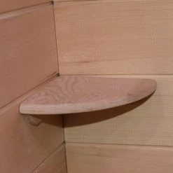 Dewello Infrarotkabine Infrarotsauna LAVAL PLUS 135cm X 105cm Inkl. Keramikstrahler, Bodenstrahler, Radio, Farblicht -BRB-Lagertechnik Geschäft 8600355400 2117 prod 006