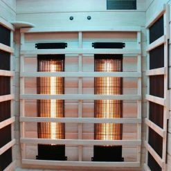 Dewello Infrarotkabine Infrarotsauna PIERSON 90cm X 90cm Inkl. Vollspektrumstrahler, Bodenstrahler -BRB-Lagertechnik Geschäft 8600355400 2796 prod 005