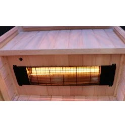 Dewello Infrarotkabine Infrarotsauna PIERSON 90cm X 90cm Inkl. Vollspektrumstrahler, Bodenstrahler -BRB-Lagertechnik Geschäft 8600355400 2796 prod 006