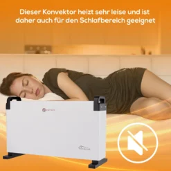 Tronitechnik KH-101 Heizgerät Konvektor Radiator Heizung Stufenlose Thermosteuerung (750W / 1.250W / 2.000W) -BRB-Lagertechnik Geschäft 8600355400 4032 prod 004
