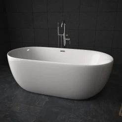 TroniTechnik Freistehende Badewanne Acrylwanne SIFNOS -BRB-Lagertechnik Geschäft 8600355400 4100 prod 004