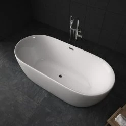 TroniTechnik Freistehende Badewanne Acrylwanne SIFNOS -BRB-Lagertechnik Geschäft 8600355400 4100 prod 006