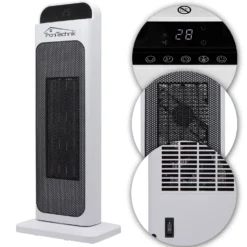 TroniTechnik Heizlüfter TT-PTC-02 Keramik Mit WIFI Und Fernbedienung 2000W