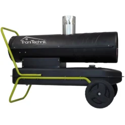 TroniTechnik TT-HK-245 Heizkanone Dieselkanone Heizlüfter 30kW Mit Handgriff, Rohrrahmen, Rädern Und Abluftauslass -BRB-Lagertechnik Geschäft 8600355400 4676 prod 003