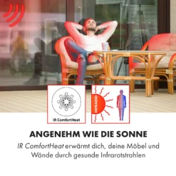 Blumfeldt Smartwave Infrarot-Heizstrahler Carbonröhre 2400W WiFi Appsteuerung -BRB-Lagertechnik Geschäft 8600359300 12902 prod 003