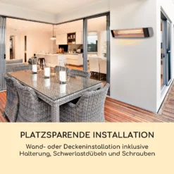 Blumfeldt Smartwave Infrarot-Heizstrahler Carbonröhre 2400W WiFi Appsteuerung -BRB-Lagertechnik Geschäft 8600359300 12902 prod 004