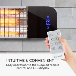 Blumfeldt Smartwave Infrarot-Heizstrahler Carbonröhre 2400W WiFi Appsteuerung -BRB-Lagertechnik Geschäft 8600359300 12902 prod 005