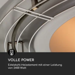 Blumfeldt Heat Meister Terrassenheizstrahler 2400 W LED Fernbedienung -BRB-Lagertechnik Geschäft 8600359300 12964 prod 004