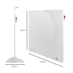 Kesser® Infrarotheizung Infrarot Wandheizung Heizung Heizkörper Heizpaneel 425-550W -BRB-Lagertechnik Geschäft 8600364700 18654 prod 006 scaled